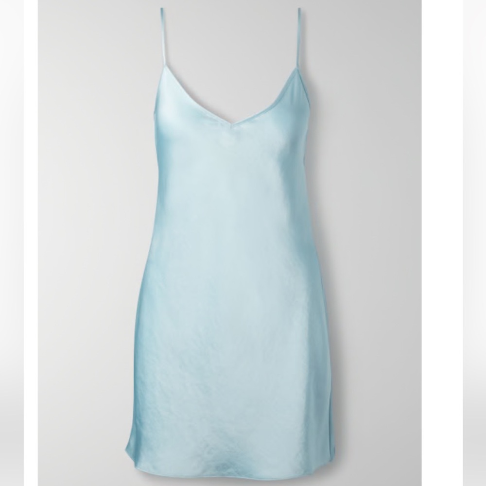 Aritzia Wilfred only slip mini dress new